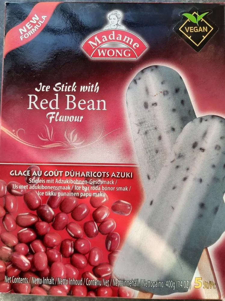 Red Bean Coconut based ice cream