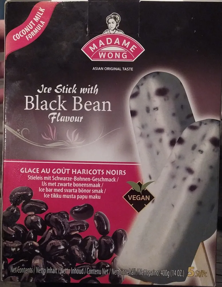 Ice Stick with Black Bean Flavour