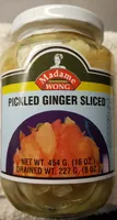 Pickled Ginger Sliced