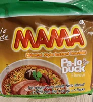 Instant noodles pa-lo duck