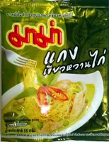 INSTANT NOODLES CHICKEN GREEN CURRY FLAVOUR MAMA CHICKEN GREEN CURRY FLAVOUR