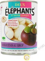 Mangoustan Au Sirop Elephants 565G Thailand