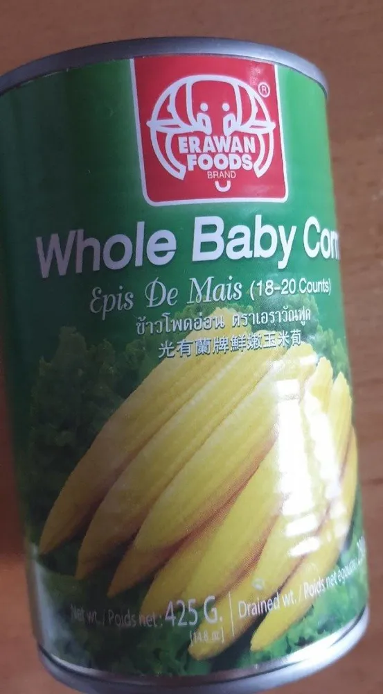 Whole baby corn