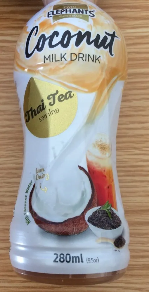 Boisson au lait de coco (Thé Thai)