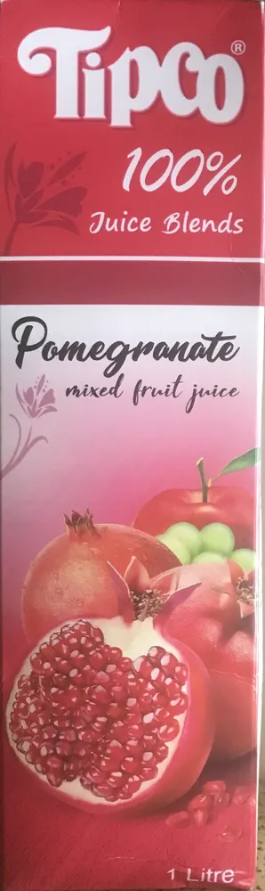 Pomegranate mixed fruit juice