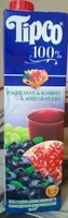Tipco Pomegranate and Blueberry and Grape Juice 100percent