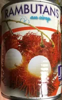 Rambutans au sirop