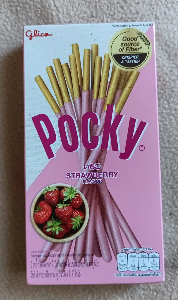 Pocky Strawberry Flavour