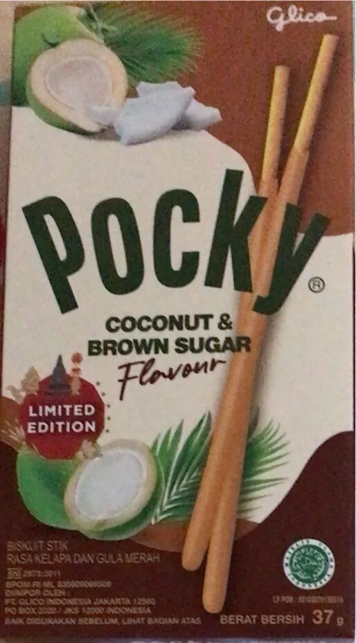 Pocky Coconut and brown sugar