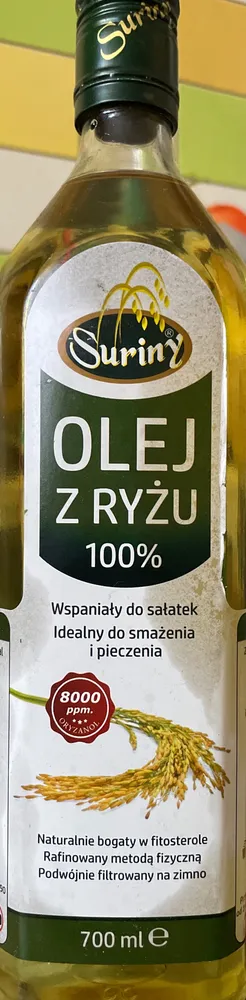 Olej z ryżu 100%