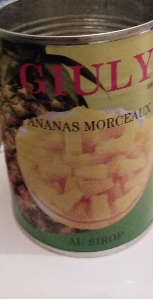 Ananas en morceaux Giuly