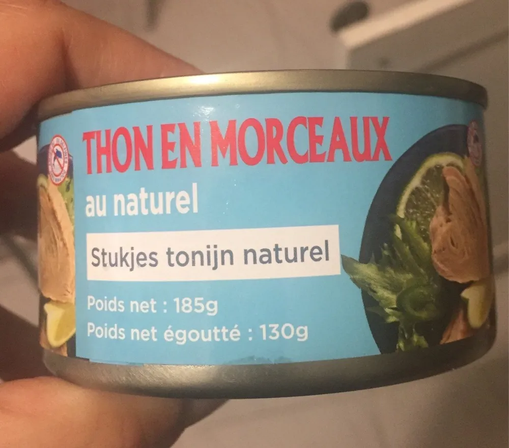 Thon en morceaux au naturel