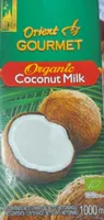 Organic coconut milk