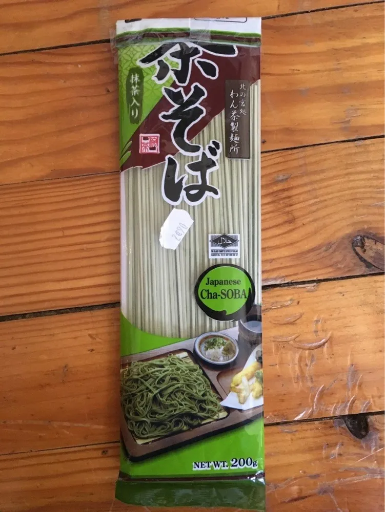 Nouilles Japonaises à la farine de sarrasin et au thé