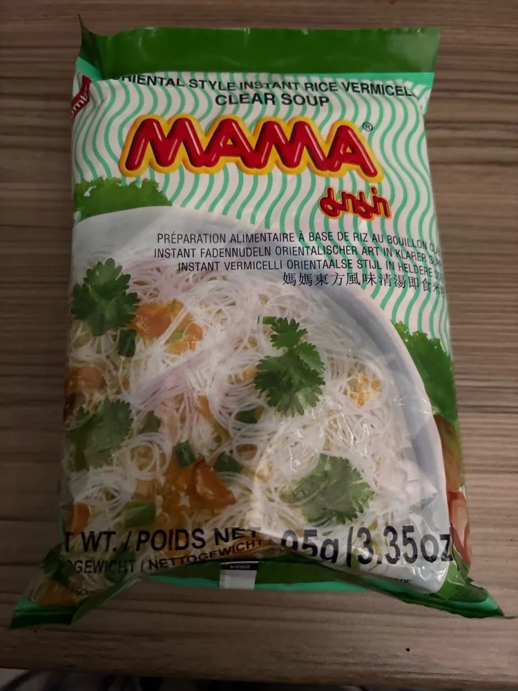 Oriental Style Instant Rice Vermicelli Clear Soup