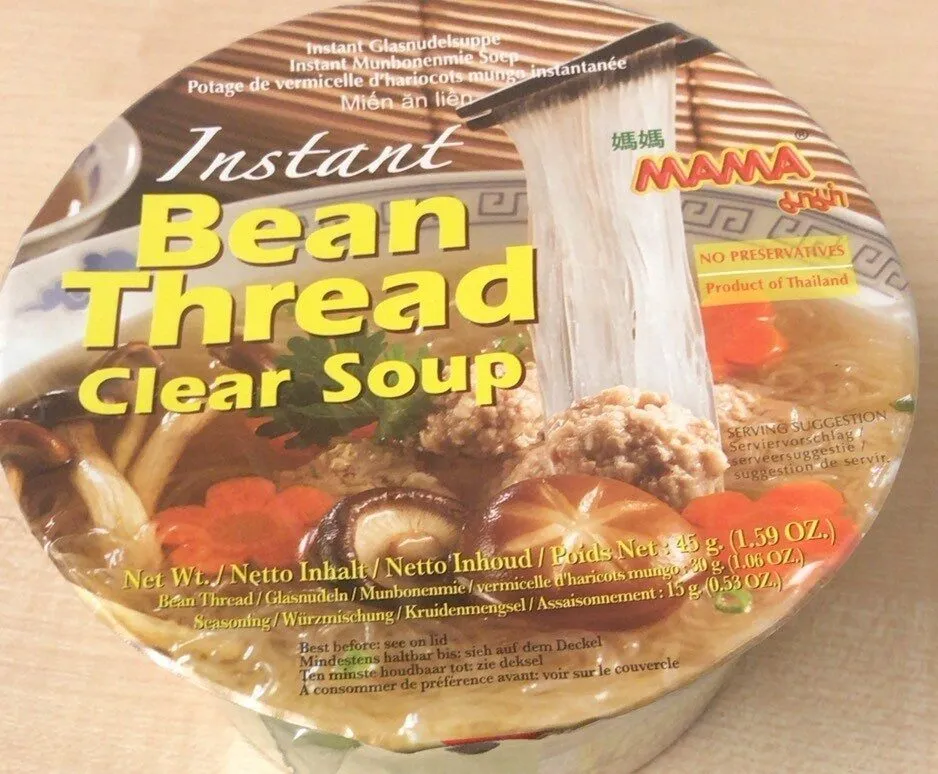 bean thread clear soup