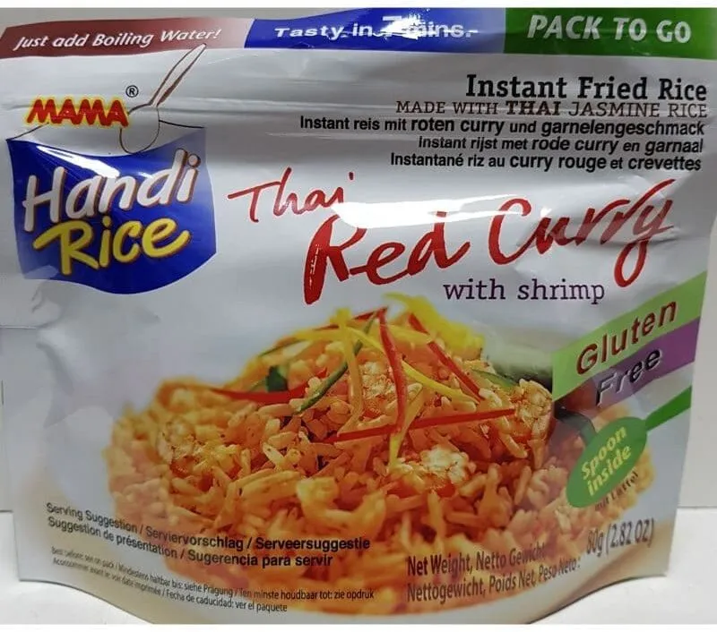 Handi Rice Thai Red Curry with Shrimp