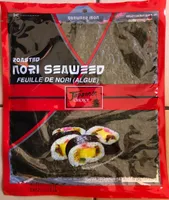 Roasted Nori Seaweed - Feuille de nori (algue)