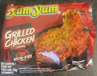 Yumyum instant noddles grilled chicken