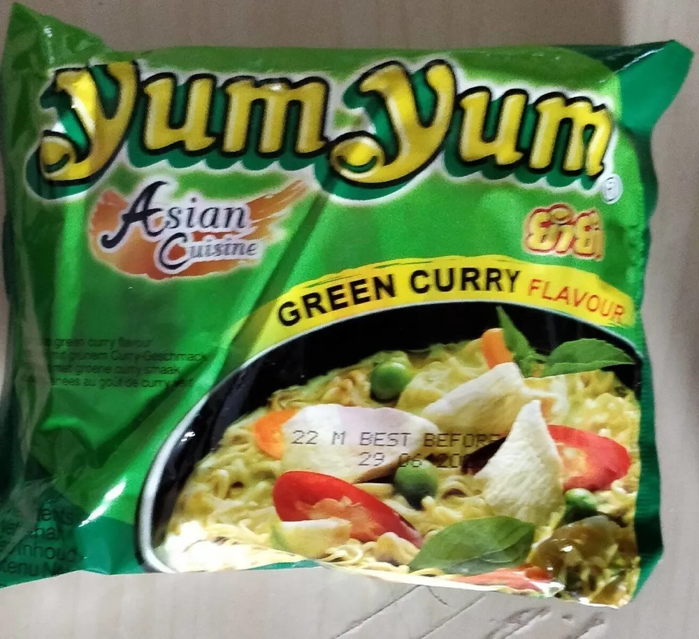 Asian cuisine instant noodles