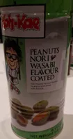 Peanuts nori wasabi faveur coated