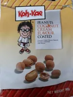 Peanuts coconut cream glamour coated