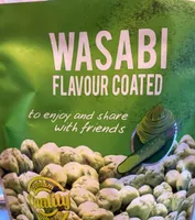 Wasabi flavour coated