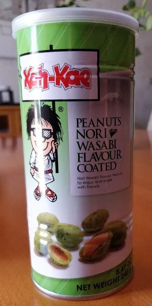Peanuts Nori Wasabi Flavour Coated