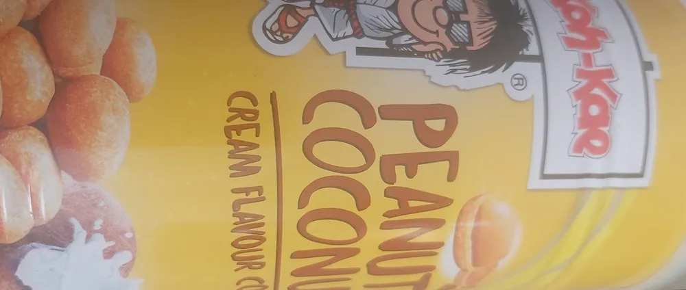 Peanuts Coconut cream flavour coated