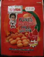 Peanuts sriracha chili