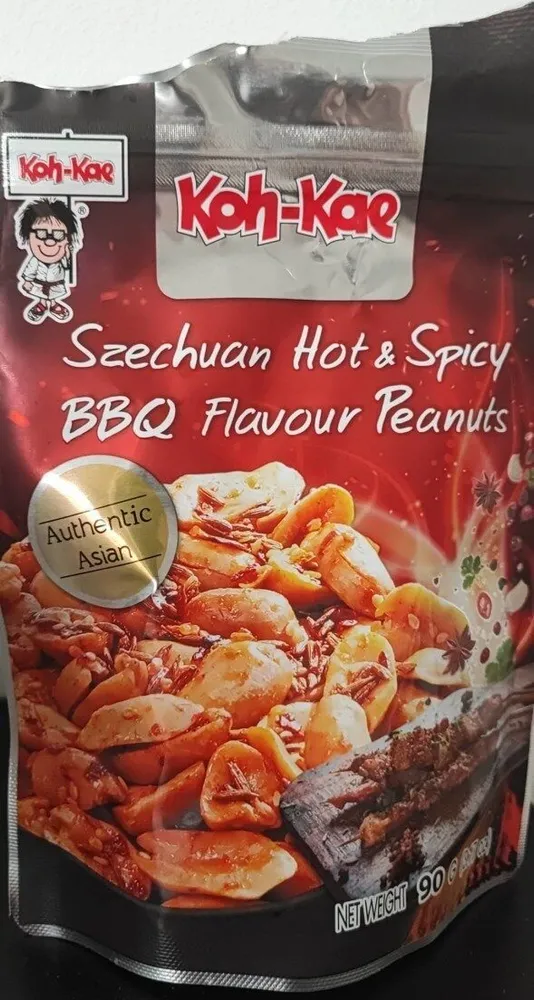 Szechuan hot spicy BBQ Flavour Peanuts