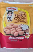 Peanuts Coconut cream flavor coated