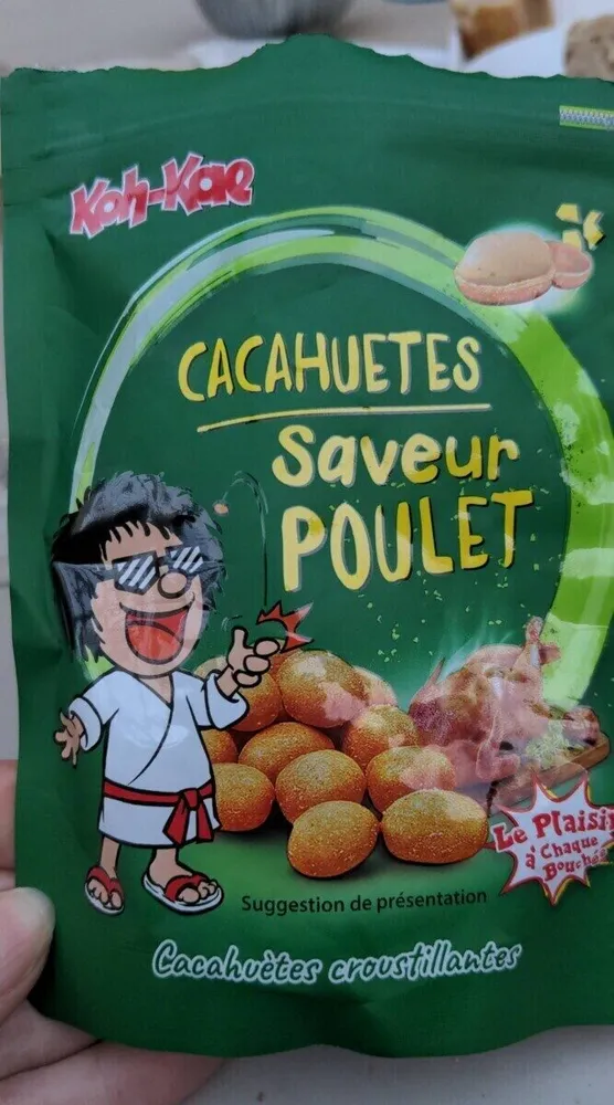 Cacahuetes saveur poulet