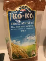 Riz brun jasmin