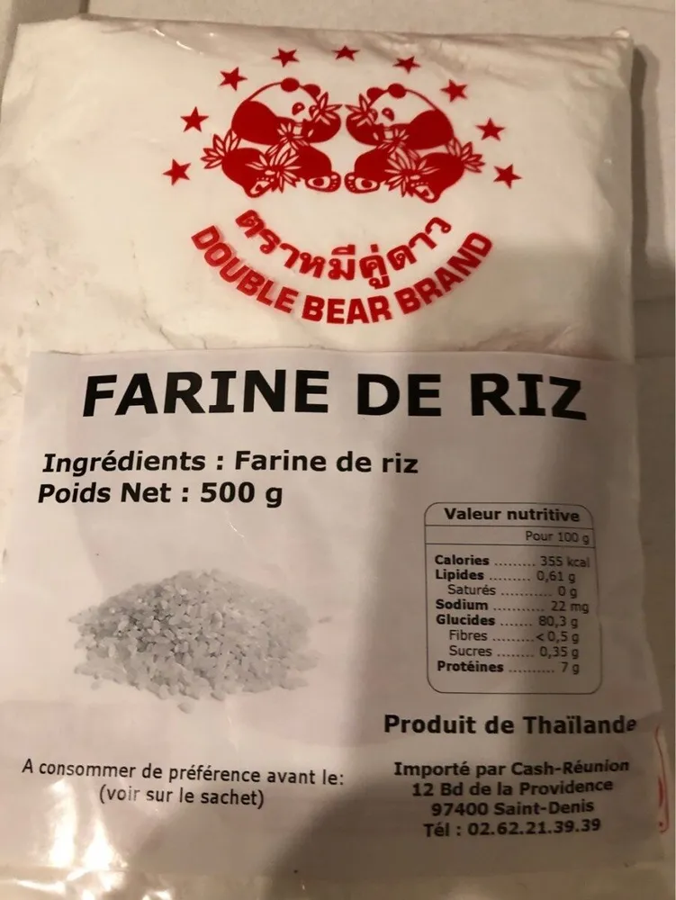 Farine de riz
