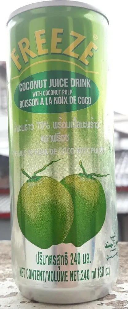 Boisson à  la noix de coco