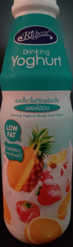 นมเปรี้ยวรสผลไม้รวม