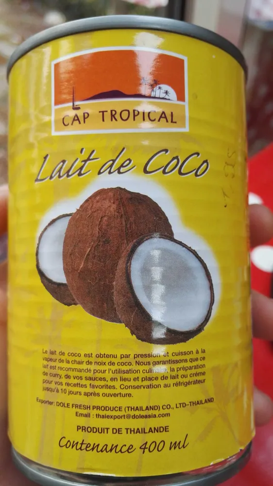 Lait de coco