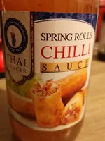 Spring rolls chili sauce