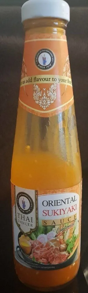 Sauce Sukiyaki Cantonaise TD
