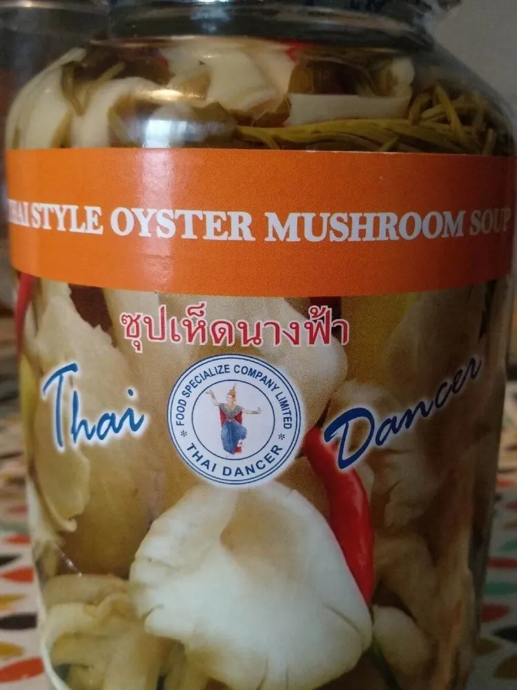 Thaí Style Oyster Mushroom soup