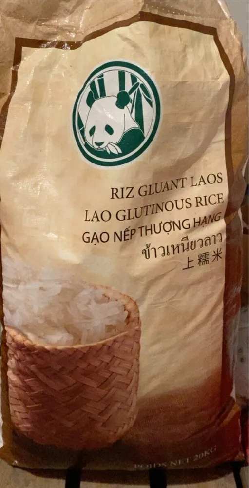 Riz gluant laos