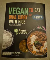 Dhal curry with rice