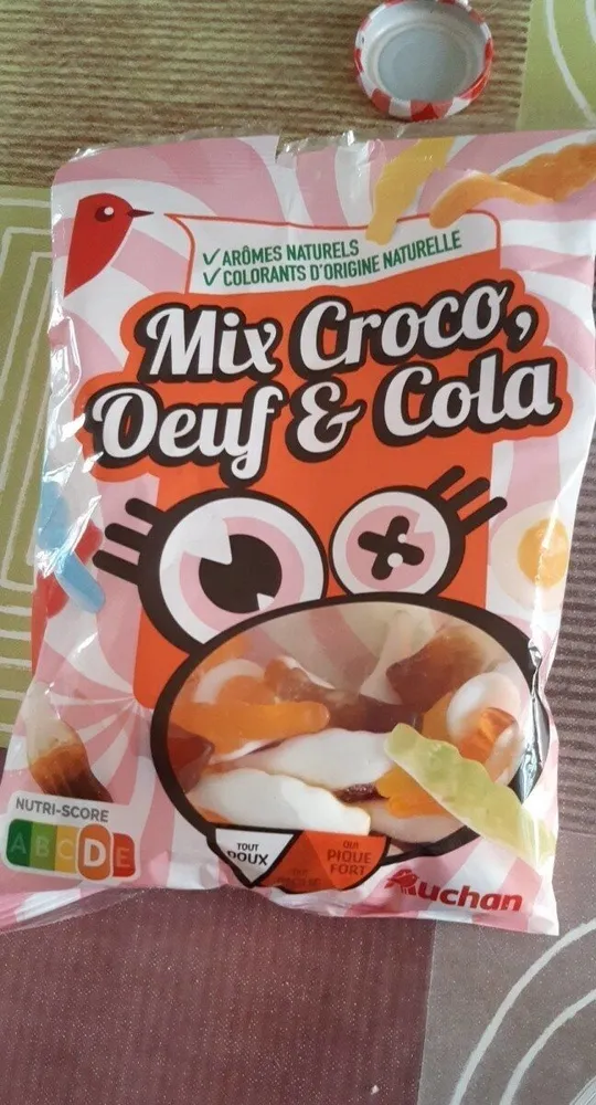 Mix croco œuf et cola bonbon