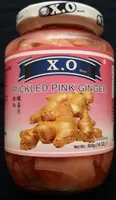 Pickled pink ginger