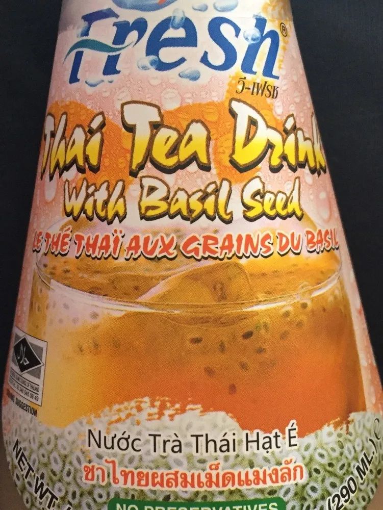 Thai tea drink