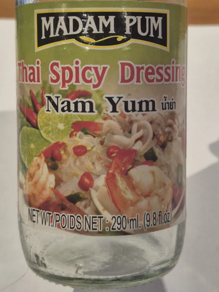 Thai spicy dressing Nam Yum