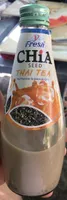 Chia seed thai tea