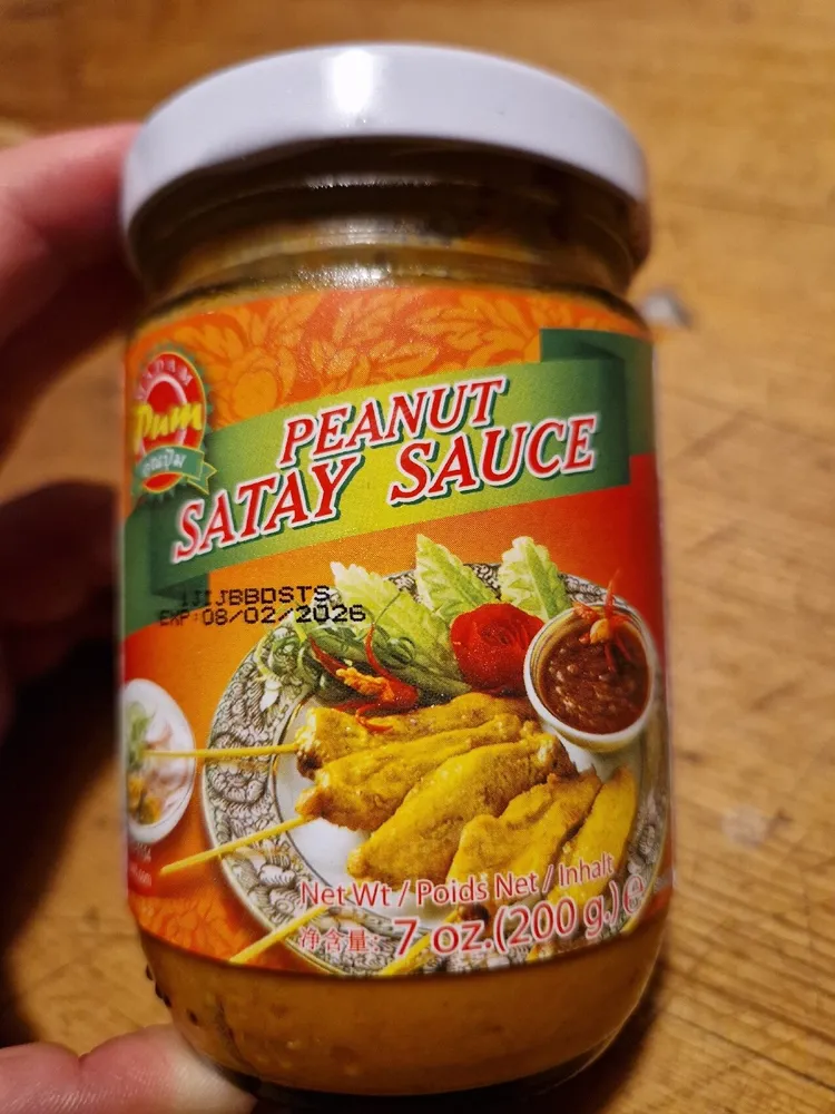 Peanut satay sauce