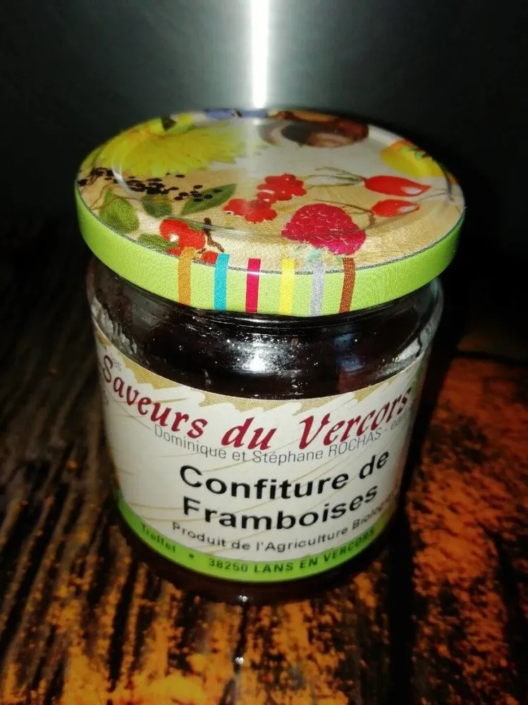 Confiture de framboises